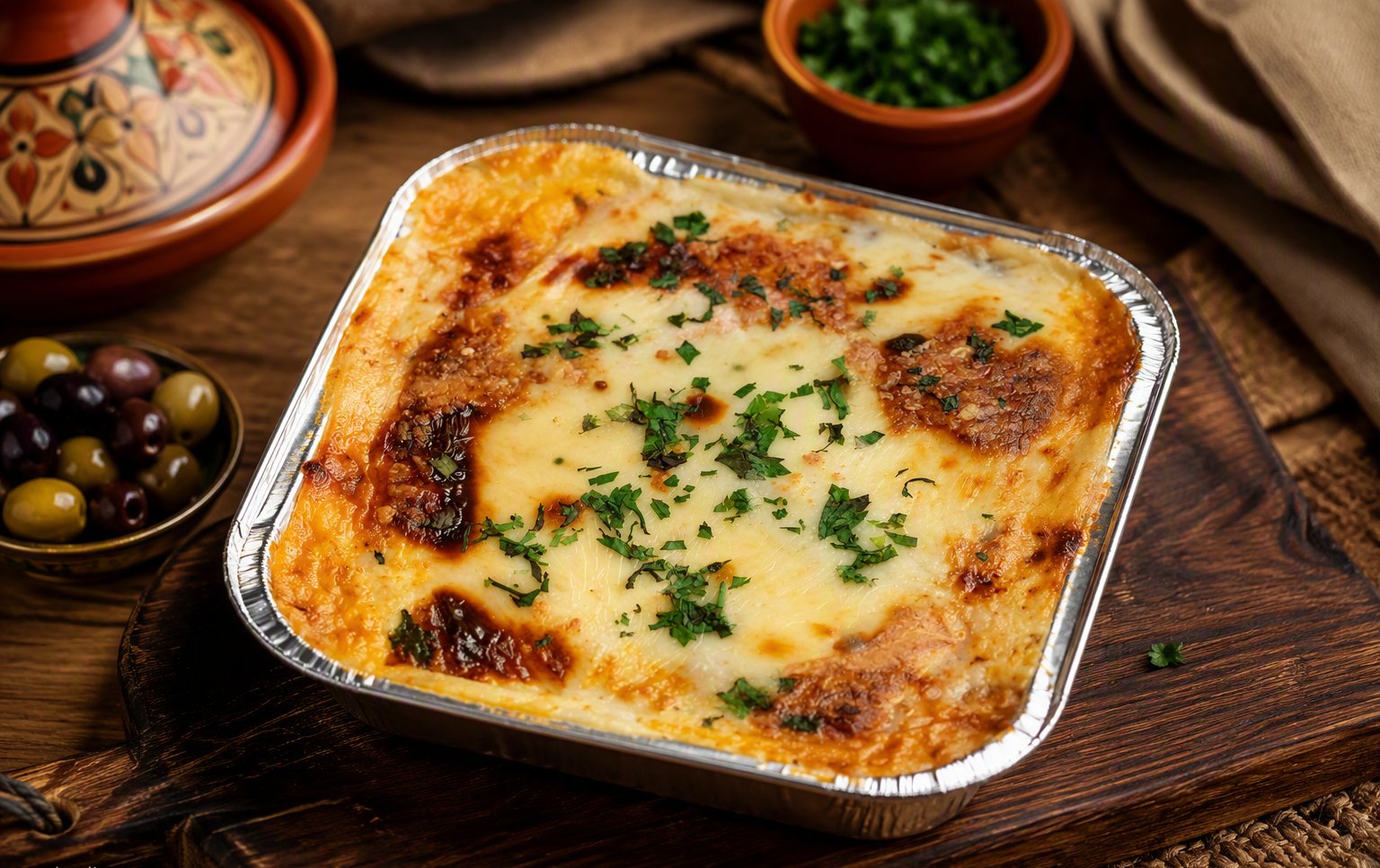 Tacos marocchino con formaggio fuso